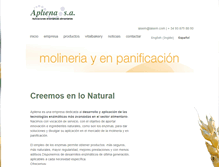 Tablet Screenshot of apliena.com
